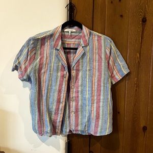 Frame multicolor women’s top - size medium.